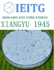 Amido de milho de baixa resistência glicêmica e alta amilose IEITG ​​HAMS 1945